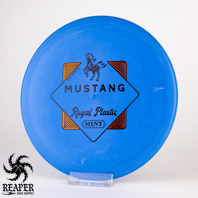 Mint Disc Royal Mustang 177g Blue w/Bronze/Black Stamp