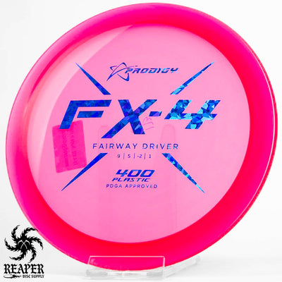 Prodigy FX-4 400 173g Pink w/Blue Stamp