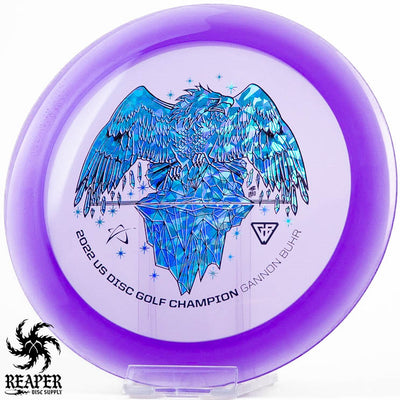 Prodigy Gannon Buhr D1 400 174g Purple w/Blue Shatter Stamp