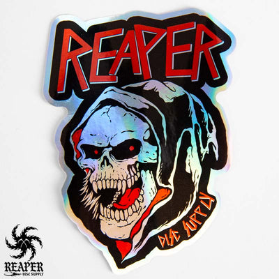 Reaper Disc Supply Sticker
