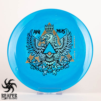 Thought Space Athletics Aura Animus 175g Blue w/Blue/Gold Stamp