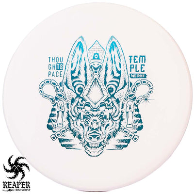 Thought Space Athletics Nerve Temple 174g White w/Teal Stamp
