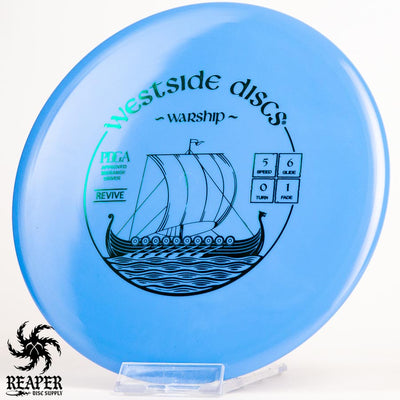 Westside Discs Revive Warship 178g Blue-ish w/Teal Stamp