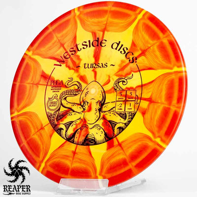 Westside Discs Origio Burst  177g Orange w/Magenta Stamp