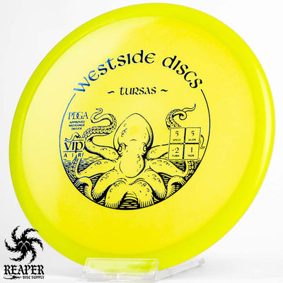 Westside Discs VIP Air Tursas 159g Green w/Blue Stamp