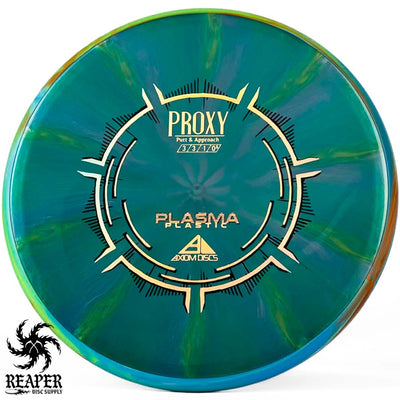 Axiom Plasma Proxy 166g Green/Purple w/Two-foil Stamp