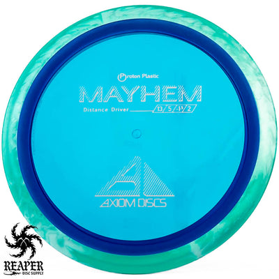 Axiom Proton Mayhem 168g Blue w/Silver Stamp