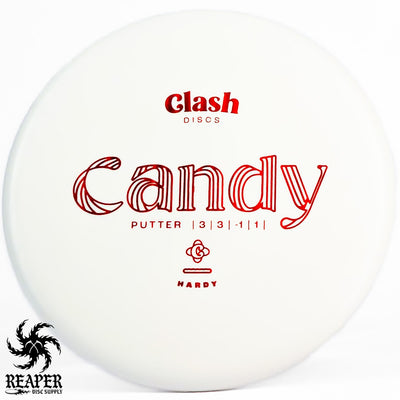 Clash Discs Hardy Candy 170g White w/Red Stamp