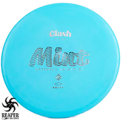 Clash Discs Softy Mint 167g Blue w/Chrome Stamp