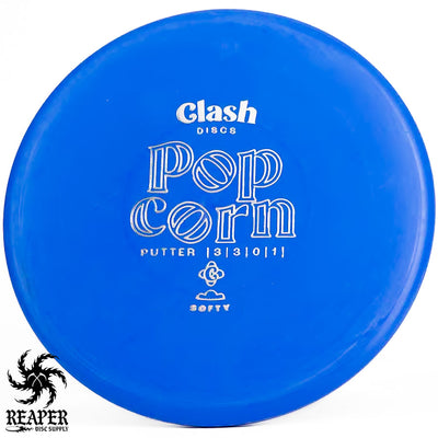 Clash Discs Softy Popcorn 169g Blue-ish w/Chrome Stamp