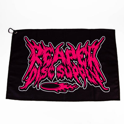 Reaper Discs Death Metal Disc Golf Towel