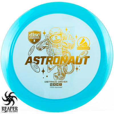 Discmania Active Premium Astronaut 175g Blue w/Gold Stamp