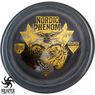 Discmania Nordic Phenom S-Line PD (Niklas Anttila) 174g Gray w/Chrome Stamp