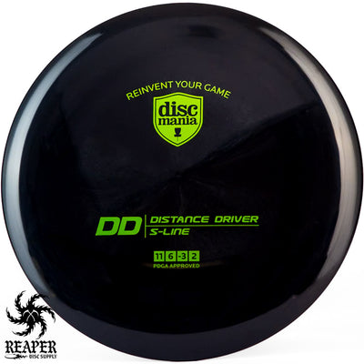 Discmania S-Line DD 173g Smoke w/Green Stamp