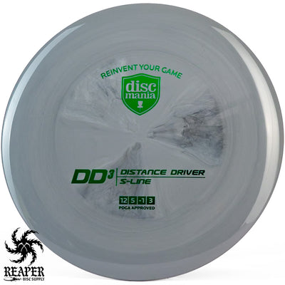 Discmania S-Line DD3 172g Gray w/Green Stamp