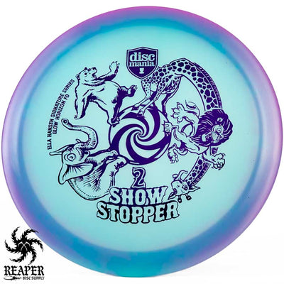 Discmania Show Stopper 2 (Ella Hansen Glow Horizon FD) 174g Blurple w/Purple Stamp