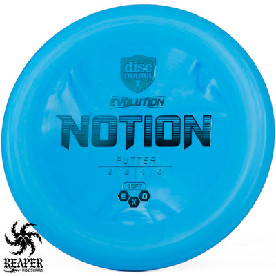 Discmania Soft Exo Notion 173g Blue-ish w/Teal Stamp