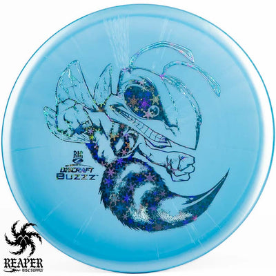 Discraft Big Z Buzzz 175g-176g Blue w/Snowflakes Stamp