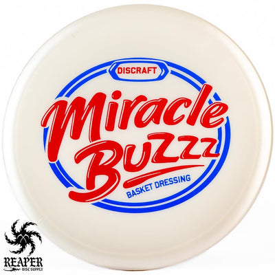 Discraft Big Z Miracle Buzzz 177g+ Pearl w/Blue/Red Stamp