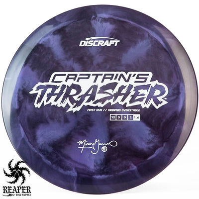 Discraft Captain's Thrasher (Missy Gannon) 170g-172g Smoke/Purple w/White Stamp