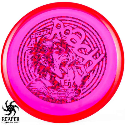 Discraft CryZtal Roach (Ledgestone) 173g-174g Pink w/Purple Shatter Stamp