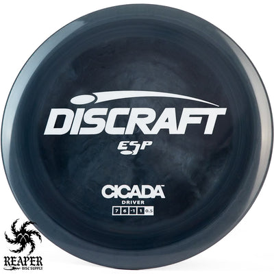 Discraft ESP Cicada 173g-174g Gray-ish w/White Stamp