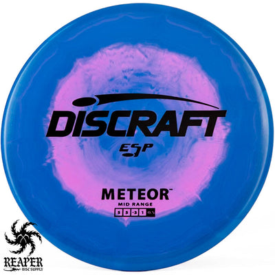 Discraft ESP Meteor 167g-169g Blue/Pink w/Black Stamp