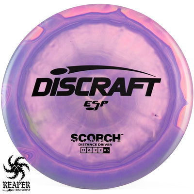 Discraft ESP Scorch 164g-166g Purple/Pink w/Black Stamp