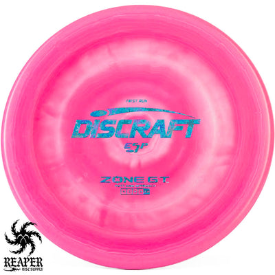 Discraft ESP Zone GT 173g-174g Pink-ish w/Snowflakes Stamp
