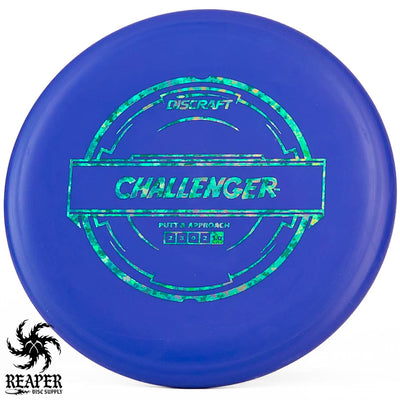 Discraft Putter Blend Challenger 173g-174g Blurple-ish w/Clovers Stamp