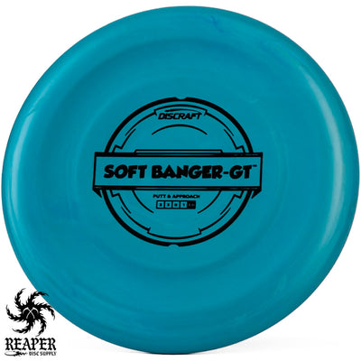 Discraft Putter Line Soft Banger GT 170g-172g Aqua w/Black Stamp