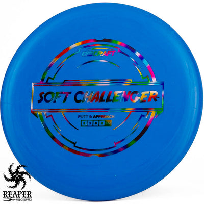 Discraft Putter Line Soft Challenger 173g-174g Blue w/Jellybean Stamp