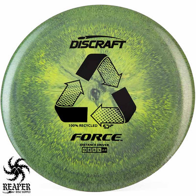 Discraft Recycled ESP Force 170g-172g Green-ish w/Black Stamp