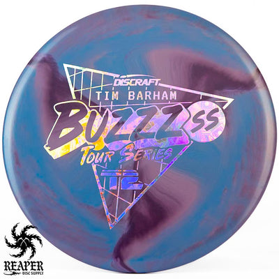 Discraft Swirly ESP Buzzz SS (Tim Barham Tour Series) 175g-176g Unique w/Money Stamp