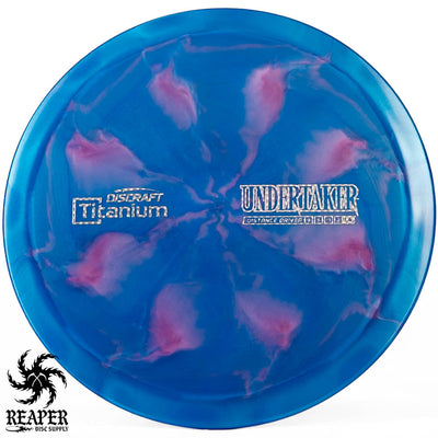 Discraft TI Titanium Undertaker 170g-172g Blue/Pink w/Silver Stamp