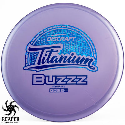 Discraft Titanium Buzzz 175g-176g Purple w/Two-foil Stamp