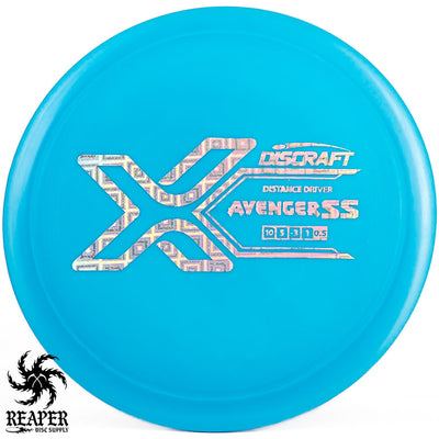 Discraft X Avenger SS 167g-169g Blue w/Holo Pattern Stamp