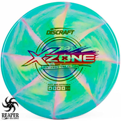 Discraft X Swirl Tour Series Zone (Ledgestone) 173g-174g Unique w/Two-foil Stamp