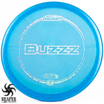 Discraft Z Buzzz 177g+ Blue w/Silver Circles Stamp