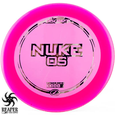 Discraft Z Nuke OS 173g-174g Pink-ish w/Camo Stamp