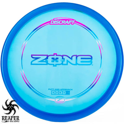 Discraft Z Zone 173g-174g Blue w/Winter Sunset Stamp