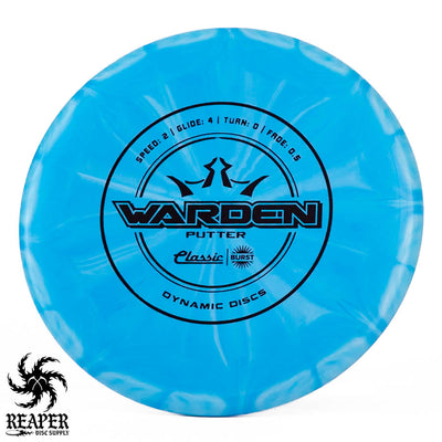 Dynamic Discs Classic Burst Warden 173g Blue-ish w/Black Stamp