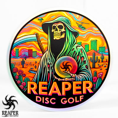 Fear and Reaper in Las Vegas sticker