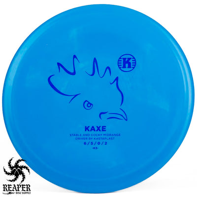 Kastaplast K3 Kaxe (Retooled) 173g Blue w/Blue Stamp