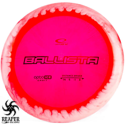 Latitude 64 Opto Ice Orbit Ballista 174g Hot Pink-ish w/Red Stamp