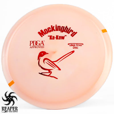 Lone Star Discs Bravo Mockingbird 172g Pink-ish w/Red Stamp