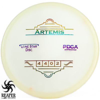 Lone Star Discs Glow Artemis 173g Glow w/Rainbow Stamp