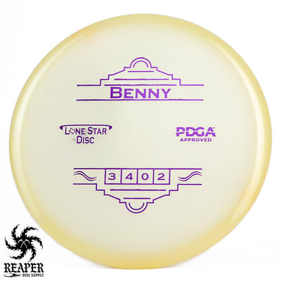 Lone Star Discs Glow Benny 174g Glow w/Purple Stamp