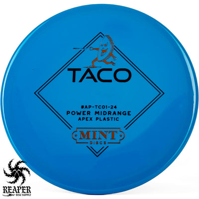 Mint Discs Apex Taco 177g Blue w/Two-foil Stamp