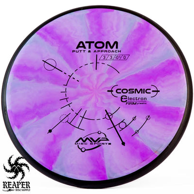 MVP Electron Atom (Cosmic, Soft, Medium, Firm) 175g Cosmic Electron Firm - Unique w/Black Stamp